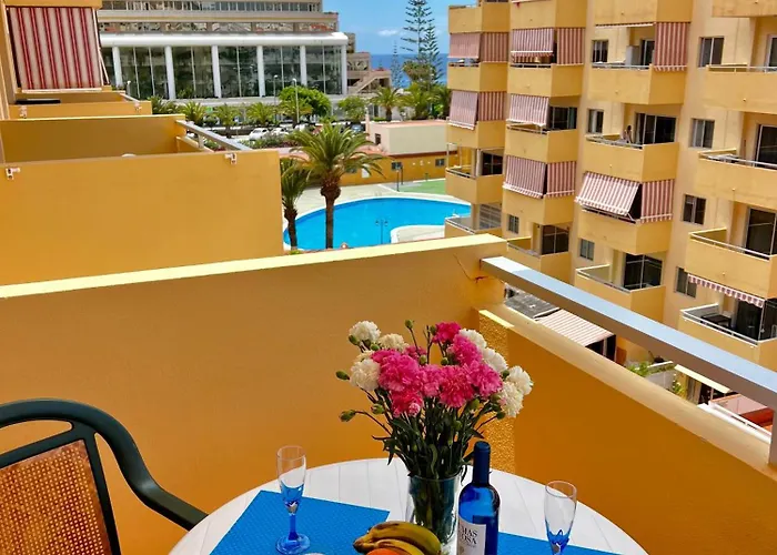 Beautiful 1 Bedroom Cristianos Angeles Daire Los Cristianos (Tenerife)